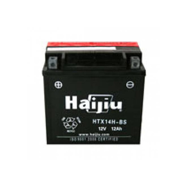 battery plus μπαταρία μοτοσυκλέτας haijiu HTX14BS mpataria motosykletas