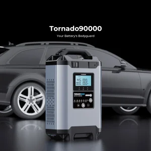 TORNADO 90000 Φορτιστής μπαταρίας 12V/24V & Σταθερό Τροφοδοτικό